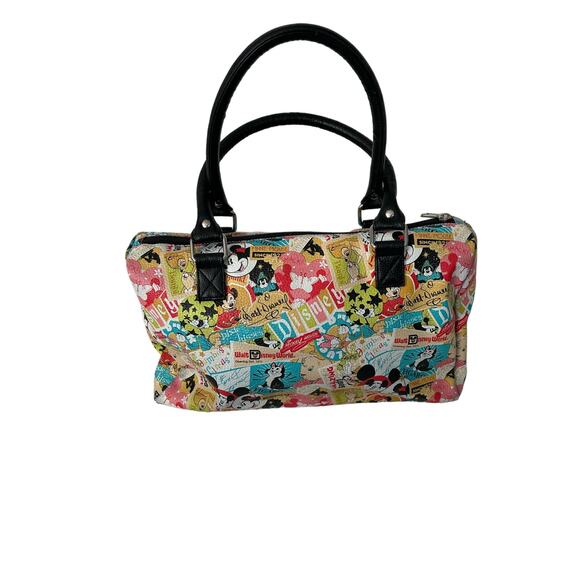 Disney Parks Classic Collage Purse Mickey Mouse & Friends - Picture 2 of 8